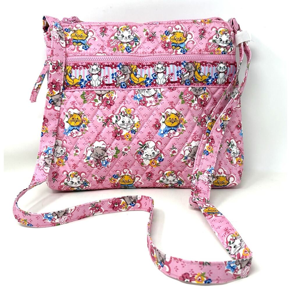 Vera Bradley Aristocats Original Zip Hipster Crossbody Bag EXACT ONE NEW NO TAGS